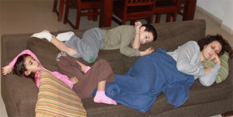 משפחה ישנה בהישרדות